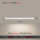 Modern minimalist linear led ceiling lamp for living room