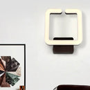 Modern minimalist off-white led wall sconce bedroom natural light