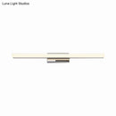 Modern minimalist silver led vanity lamp bathroom wall sconce