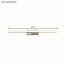 Modern minimalist silver led vanity lamp bathroom wall sconce