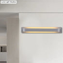 DecorBites™ Modern Black/Gray/White LED Linear Wall Sconce for Living Room Décor