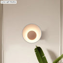 Modern minimalist white & black led wall lamp living room sconce