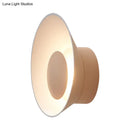 Modern minimalist white & black led wall lamp living room sconce