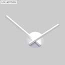 Modern minimalist white ceiling light bedroom direct wired electric