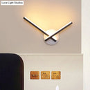Modern minimalist white ceiling light bedroom direct wired electric