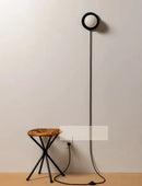 Modern minimalist white frosted glass ball wall light bedroom sconce