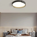 Modern minimalist white & gray led ceiling lamp for bedrooms