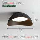 Modern minimalist white ingot ceiling lamp for bedroom lighting