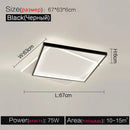 Modern minimalist white led ceiling lamp – bedroom ambient light