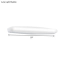 Modern minimalist white led wall light – bedroom warm white light