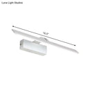 Modern minimalist white led wall light for bathroom 110v-120v