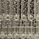 Modern multi tier crystal ceiling chandelier living room light
