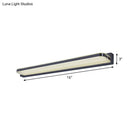 Modern nickel finish led vanity sconce – bathroom wall light