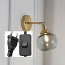 DecorBites™ Glass Ball Wall Lamp Sconce Modern Nordic Sconce Lighting for Bedroom Mirror