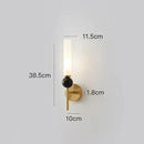 Modern nordic decorbites copper wall lamp for living room