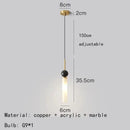Modern nordic decorbites copper wall lamp for living room