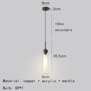 Modern nordic decorbites copper wall lamp for living room