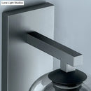 Modern nordic grey finish glass dome wall lamp corridor sconce