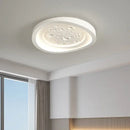 Modern nordic moon surface white led ceiling lamps bedroom light