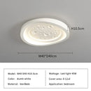 Modern nordic moon surface white led ceiling lamps bedroom light