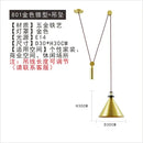 Modern nordic multi color glass chandelier dining room pendant light