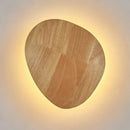 Modern nordic natural wood led wooden wall lamp bedroom sconces