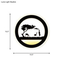 Modern nordic wall light with shelf – bedroom led bulb included