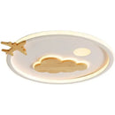 Modern nordic white decorbites cloud lamp bedroom airplane light