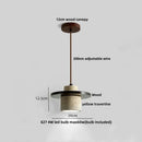 Modern off white cave stone led pendant light dining room