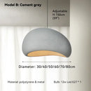 Modern off white ceramic pendant light dining room led chandelier