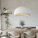 Modern off white ceramic pendant light dining room led chandelier