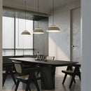 Modern off white layered glass ball pendant light for dining room
