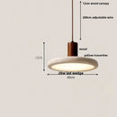 Modern off-white travertine adjustable led pendant light dining room