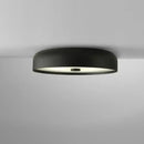 Modern orange and white bowl ceiling lamp for living room