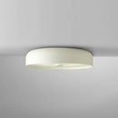 Modern orange and white bowl ceiling lamp for living room
