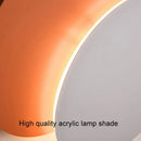 Modern orange & white decorbites led wall lights for living room