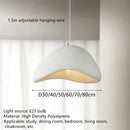 Modern organic off-white cloud pendant lamp dining room chandelier