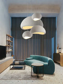 Modern organic off-white cloud pendant lamp dining room chandelier