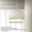 Modern organic off-white cloud pendant lamp dining room chandelier