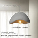 Modern organic off-white cloud pendant lamp dining room chandelier