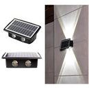 Modern Outdoor Solar Wall Lights with Waterproof Design