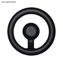 Modern oval black & white led mirror bedroom wall light 110v-120v
