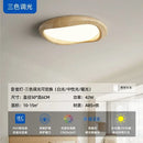 Modern oval decorbites led wood chandelier for living room lighting