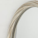 Modern Oval Framed Accent Wall Mirror