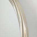 Modern Oval Framed Accent Wall Mirror