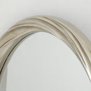 Modern Oval Framed Accent Wall Mirror
