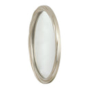 Modern Oval Framed Accent Wall Mirror