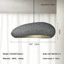 Modern oval gray and gold pendant lights dining room decorbites loft
