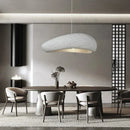 Modern oval gray and gold pendant lights dining room decorbites loft