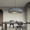Modern oval gray and gold pendant lights dining room decorbites loft